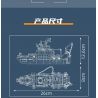 MouldKing 10081 Mould King 10081 TÀU CỨU HỘ ĐA NĂNG CỦA ANH bộ đồ chơi xếp lắp ráp ghép mô hình City BRITISH MULTI-FUNCTIONAL RESCUE BOAT Thành Phố 364 khối