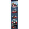 MouldKing 10082 Mould King 10082 THUYỀN CỨU HỎA bộ đồ chơi xếp lắp ráp ghép mô hình City FIRE BOAT Thành Phố 315 khối