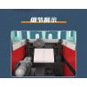 MouldKing 10082 Mould King 10082 THUYỀN CỨU HỎA bộ đồ chơi xếp lắp ráp ghép mô hình City FIRE BOAT Thành Phố 315 khối