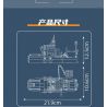 MouldKing 10083 Mould King 10083 TÀU ĐÁNH CÁ bộ đồ chơi xếp lắp ráp ghép mô hình City FISHING BOAT Thành Phố 420 khối