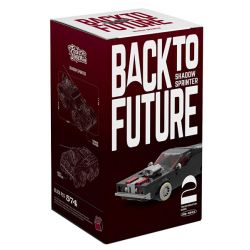 HAPPY BUILD SHINEYU XINYU PANGU PRO BLOCKS PB8801 8801 TRỞ LẠI TƯƠNG LAI SHADOWRUN bộ đồ chơi xếp lắp ráp ghép mô hình Racers BACK TO FUTURE SHADOW SPRINTER Đua Tốc Độ 574 khối