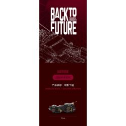 HAPPY BUILD SHINEYU XINYU PANGU PRO BLOCKS PB8801 8801 TRỞ LẠI TƯƠNG LAI SHADOWRUN bộ đồ chơi xếp lắp ráp ghép mô hình Racers BACK TO FUTURE SHADOW SPRINTER Đua Tốc Độ 574 khối