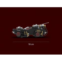 HAPPY BUILD SHINEYU XINYU PANGU PRO BLOCKS PB8801 8801 TRỞ LẠI TƯƠNG LAI SHADOWRUN bộ đồ chơi xếp lắp ráp ghép mô hình Racers BACK TO FUTURE SHADOW SPRINTER Đua Tốc Độ 574 khối