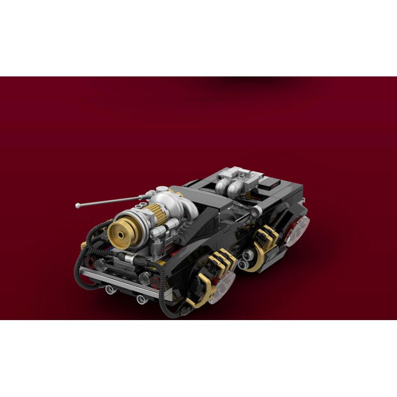 HAPPY BUILD SHINEYU XINYU PANGU PRO BLOCKS PB8801 8801 TRỞ LẠI TƯƠNG LAI SHADOWRUN bộ đồ chơi xếp lắp ráp ghép mô hình Racers BACK TO FUTURE SHADOW SPRINTER Đua Tốc Độ 574 khối