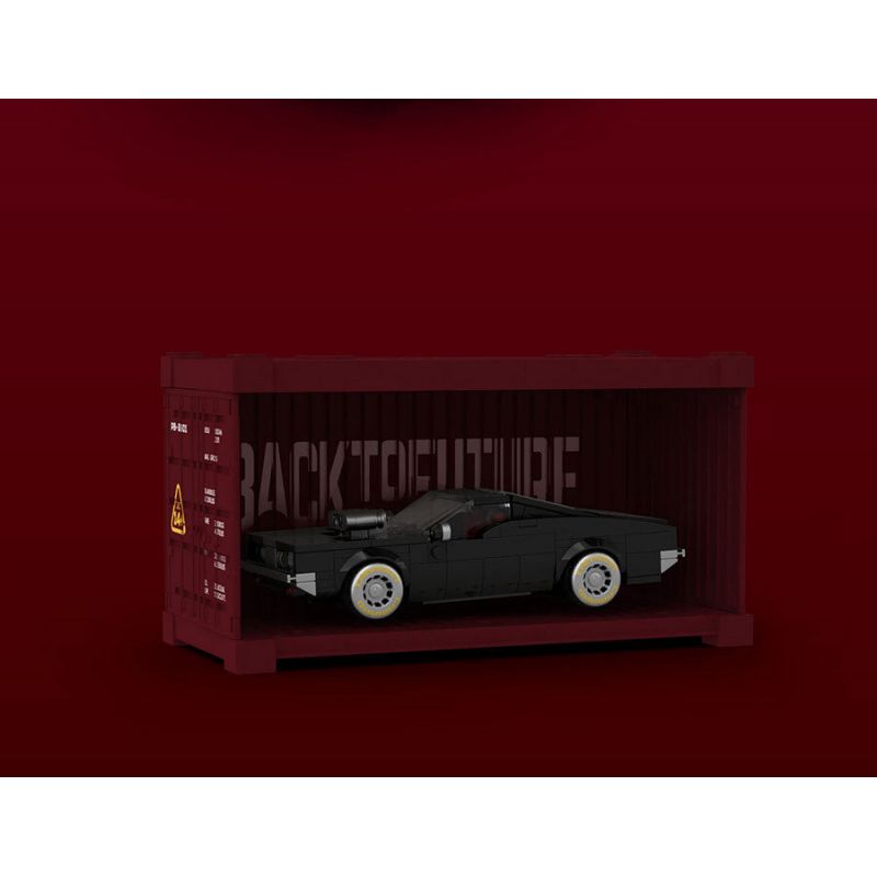 HAPPY BUILD SHINEYU XINYU PANGU PRO BLOCKS PB8801 8801 TRỞ LẠI TƯƠNG LAI SHADOWRUN bộ đồ chơi xếp lắp ráp ghép mô hình Racers BACK TO FUTURE SHADOW SPRINTER Đua Tốc Độ 574 khối