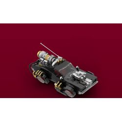 HAPPY BUILD SHINEYU XINYU PANGU PRO BLOCKS PB8801 8801 TRỞ LẠI TƯƠNG LAI SHADOWRUN bộ đồ chơi xếp lắp ráp ghép mô hình Racers BACK TO FUTURE SHADOW SPRINTER Đua Tốc Độ 574 khối