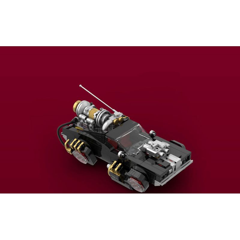 HAPPY BUILD SHINEYU XINYU PANGU PRO BLOCKS PB8801 8801 TRỞ LẠI TƯƠNG LAI SHADOWRUN bộ đồ chơi xếp lắp ráp ghép mô hình Racers BACK TO FUTURE SHADOW SPRINTER Đua Tốc Độ 574 khối