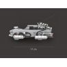 HAPPY BUILD SHINEYU XINYU PANGU PRO BLOCKS PB8802 8802 TRỞ LẠI TƯƠNG LAI SILVER STREAMER bộ đồ chơi xếp lắp ráp ghép mô hình Racers BACK TO FUTURE SILVER STREAM SOARER Đua Tốc Độ 506 khối
