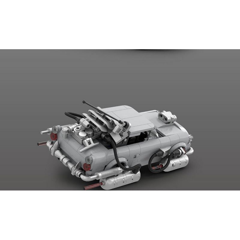 HAPPY BUILD SHINEYU XINYU PANGU PRO BLOCKS PB8802 8802 TRỞ LẠI TƯƠNG LAI SILVER STREAMER bộ đồ chơi xếp lắp ráp ghép mô hình Racers BACK TO FUTURE SILVER STREAM SOARER Đua Tốc Độ 506 khối