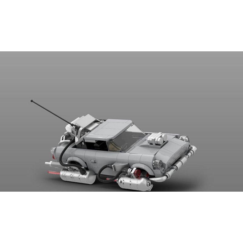 HAPPY BUILD SHINEYU XINYU PANGU PRO BLOCKS PB8802 8802 TRỞ LẠI TƯƠNG LAI SILVER STREAMER bộ đồ chơi xếp lắp ráp ghép mô hình Racers BACK TO FUTURE SILVER STREAM SOARER Đua Tốc Độ 506 khối