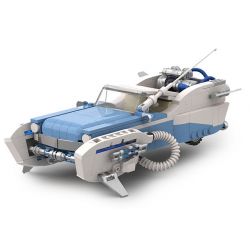 HAPPY BUILD SHINEYU XINYU PANGU PRO BLOCKS PB8803 8803 TRỞ LẠI CƠN SỐT BẠC TRONG TƯƠNG LAI bộ đồ chơi xếp lắp ráp ghép mô hình Racers BACK TO FUTURE SILVER WING CYCLONE Đua Tốc Độ 589 khối