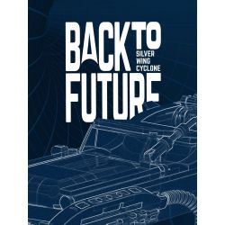 HAPPY BUILD SHINEYU XINYU PANGU PRO BLOCKS PB8803 8803 TRỞ LẠI CƠN SỐT BẠC TRONG TƯƠNG LAI bộ đồ chơi xếp lắp ráp ghép mô hình Racers BACK TO FUTURE SILVER WING CYCLONE Đua Tốc Độ 589 khối