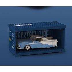 HAPPY BUILD SHINEYU XINYU PANGU PRO BLOCKS PB8803 8803 TRỞ LẠI CƠN SỐT BẠC TRONG TƯƠNG LAI bộ đồ chơi xếp lắp ráp ghép mô hình Racers BACK TO FUTURE SILVER WING CYCLONE Đua Tốc Độ 589 khối