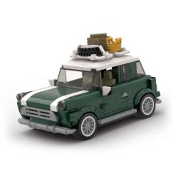 HAPPY BUILD SHINEYU XINYU PANGU PRO BLOCKS PB8804 8804 TOA XE GA MINI bộ đồ chơi xếp lắp ráp ghép mô hình Racers SUMMER TIME MINI CAMPER Đua Tốc Độ 356 khối