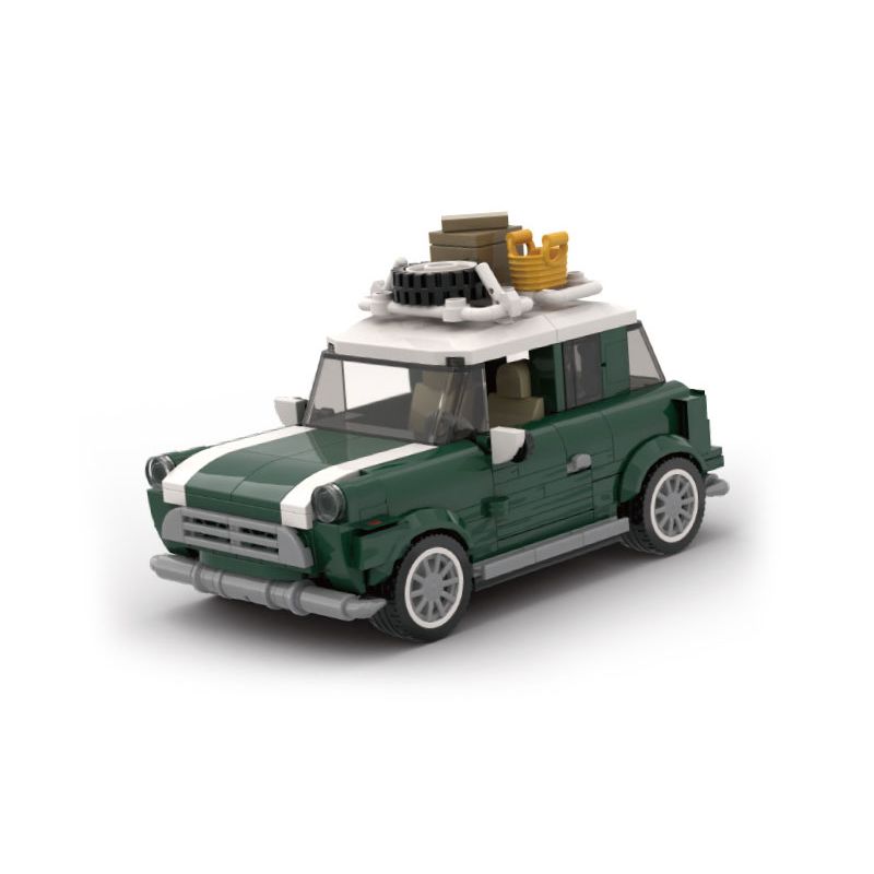 Lego PB8804 Summer Time：MINI Camper Xếp hình lắp ráp ghép mô hình toa xe ga MINI