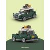 HAPPY BUILD SHINEYU XINYU PANGU PRO BLOCKS PB8804 8804 TOA XE GA MINI bộ đồ chơi xếp lắp ráp ghép mô hình Racers SUMMER TIME MINI CAMPER Đua Tốc Độ 356 khối