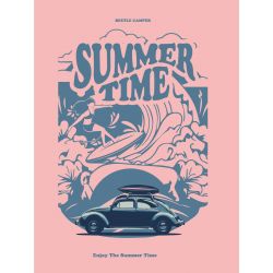 HAPPY BUILD SHINEYU XINYU PANGU PRO BLOCKS PB8805 8805 NGƯỜI CẮM TRẠI BỌ CÁNH CỨNG bộ đồ chơi xếp lắp ráp ghép mô hình Racers SUMMER TIME BEETLE CAMPER Đua Tốc Độ