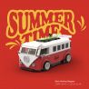 HAPPY BUILD SHINEYU XINYU PANGU PRO BLOCKS PB8807 8807 XE CẮM TRẠI T1 bộ đồ chơi xếp lắp ráp ghép mô hình Racers SUMMER TIME T1 CAMPERVAN Đua Tốc Độ