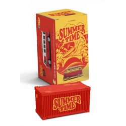 HAPPY BUILD SHINEYU XINYU PANGU PRO BLOCKS PB8807 8807 XE CẮM TRẠI T1 bộ đồ chơi xếp lắp ráp ghép mô hình Racers SUMMER TIME T1 CAMPERVAN Đua Tốc Độ