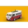 HAPPY BUILD SHINEYU XINYU PANGU PRO BLOCKS PB8807 8807 XE CẮM TRẠI T1 bộ đồ chơi xếp lắp ráp ghép mô hình Racers SUMMER TIME T1 CAMPERVAN Đua Tốc Độ