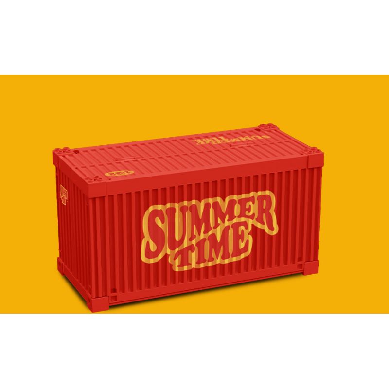 HAPPY BUILD SHINEYU XINYU PANGU PRO BLOCKS PB8807 8807 XE CẮM TRẠI T1 bộ đồ chơi xếp lắp ráp ghép mô hình Racers SUMMER TIME T1 CAMPERVAN Đua Tốc Độ