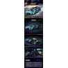MouldKing 27065 Mould King 27065 LAMBORGHINI ESSANZE SCV12 bộ đồ chơi xếp lắp ráp ghép mô hình Racers Đua Tốc Độ 383 khối