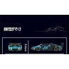 MouldKing 27065 Mould King 27065 LAMBORGHINI ESSANZE SCV12 bộ đồ chơi xếp lắp ráp ghép mô hình Racers Đua Tốc Độ 383 khối