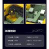MouldKing 27067 Mould King 27067 BOSIJIE bộ đồ chơi xếp lắp ráp ghép mô hình Racers Đua Tốc Độ 344 khối