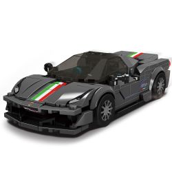 MouldKing 27068 Mould King 27068 XE THỂ THAO 488PISTA bộ đồ chơi xếp lắp ráp ghép mô hình Racers Đua Tốc Độ 358 khối