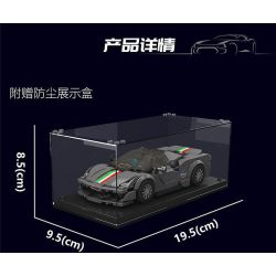 MouldKing 27068 Mould King 27068 XE THỂ THAO 488PISTA bộ đồ chơi xếp lắp ráp ghép mô hình Racers Đua Tốc Độ 358 khối