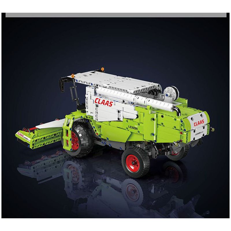 MouldKing 17014 17014S Mould King 17014 17014S MÁY GẶT bộ đồ chơi xếp lắp ráp ghép mô hình Technic HARVESTER Kỹ Thuật Công Nghệ Cao Mô Hình Phương Tiện 1265 khối