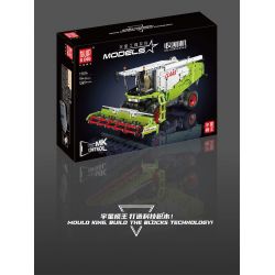 MouldKing 17014 17014S Mould King 17014 17014S MÁY GẶT bộ đồ chơi xếp lắp ráp ghép mô hình Technic HARVESTER Kỹ Thuật Công Nghệ Cao Mô Hình Phương Tiện 1265 khối