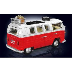 MouldKing 10030 Mould King 10030 XE TẢI T1 bộ đồ chơi xếp lắp ráp ghép mô hình Creator T1 VAN Sáng Tạo 2056 khối