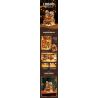 JIESTAR 57016 THƯ VIỆN CHÂU THỜI TRUNG CỔ bộ đồ chơi xếp lắp ráp ghép mô hình Creator LIBRARY EUROPEAN Sáng Tạo 3294 khối