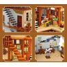 JIESTAR 57016 THƯ VIỆN CHÂU THỜI TRUNG CỔ bộ đồ chơi xếp lắp ráp ghép mô hình Creator LIBRARY EUROPEAN Sáng Tạo 3294 khối