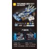 LEIBAO 8391 CÔNG NGHỆ ĐUA XE THỨC MÀU XANH bộ đồ chơi xếp lắp ráp ghép mô hình Technic Kỹ Thuật Công Nghệ Cao Mô Hình Phương Tiện 1081 khối