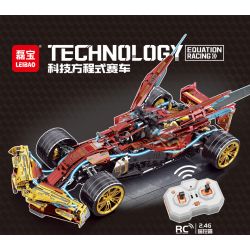 LEIBAO 8392 CÔNG NGHỆ ĐUA XE THỨC ĐỎ bộ đồ chơi xếp lắp ráp ghép mô hình Technic Kỹ Thuật Công Nghệ Cao Mô Hình Phương Tiện 1144 khối