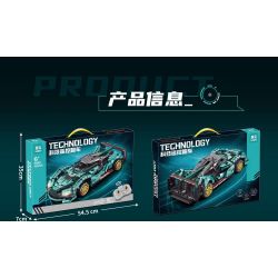 LEIBAO 8623 2.4G 1:18-PHIÊN BẢN Ô TÔ ĐIỀU KHIỂN CÔNG NGHỆ TỪ XA tỷ lệ 1:18 bộ đồ chơi xếp lắp ráp ghép mô hình Technic Kỹ Thuật Công Nghệ Cao Mô Hình Phương Tiện 400 khối