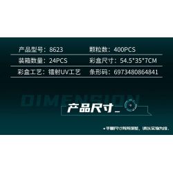 LEIBAO 8623 2.4G 1:18-PHIÊN BẢN Ô TÔ ĐIỀU KHIỂN CÔNG NGHỆ TỪ XA tỷ lệ 1:18 bộ đồ chơi xếp lắp ráp ghép mô hình Technic Kỹ Thuật Công Nghệ Cao Mô Hình Phương Tiện 400 khối