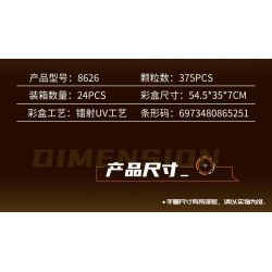 LEIBAO 8626 2.4G 1:18-PHIÊN BẢN Ô TÔ ĐIỀU KHIỂN CÔNG NGHỆ TỪ XA tỷ lệ 1:18 bộ đồ chơi xếp lắp ráp ghép mô hình Technic Kỹ Thuật Công Nghệ Cao Mô Hình Phương Tiện 375 khối