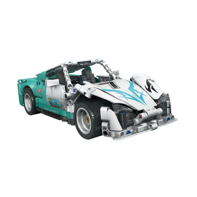 Lego JIESTAR 58121 Xếp hình lắp ráp ghép mô hình Xe kéo lùi Arcfox