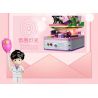 GUDI 52101 BẠN CÙNG LỚP CHU LỜI TỎ TÌNH LÃNG MẠN bộ đồ chơi xếp lắp ráp ghép mô hình CHOUCHOU 485 khối