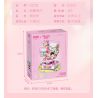 GUDI 52101 BẠN CÙNG LỚP CHU LỜI TỎ TÌNH LÃNG MẠN bộ đồ chơi xếp lắp ráp ghép mô hình CHOUCHOU 485 khối