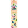 GUDI 52102 BẠN CÙNG LỚP CHU DẠO QUANH BỜ BIỂN bộ đồ chơi xếp lắp ráp ghép mô hình CHOUCHOU 478 khối
