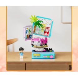 GUDI 52102 BẠN CÙNG LỚP CHU DẠO QUANH BỜ BIỂN bộ đồ chơi xếp lắp ráp ghép mô hình CHOUCHOU 478 khối