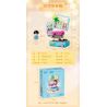 GUDI 52102 BẠN CÙNG LỚP CHU DẠO QUANH BỜ BIỂN bộ đồ chơi xếp lắp ráp ghép mô hình CHOUCHOU 478 khối