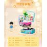 GUDI 52102 BẠN CÙNG LỚP CHU DẠO QUANH BỜ BIỂN bộ đồ chơi xếp lắp ráp ghép mô hình CHOUCHOU 478 khối