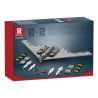 REOBRIX 33038 MÁY BAY NÉM BOM B2 bộ đồ chơi xếp lắp ráp ghép mô hình Military Army B2 BOMBER Quân Sự Bộ Đội 2063 khối