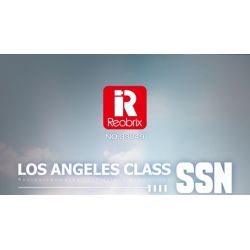 JMBRICKLAYER 61518 REOBRIX 33049 TÀU NGẦM TẤN CÔNG HẠT NHÂN LỚP LOS ANGELES tỷ lệ 1:125 bộ đồ chơi xếp lắp ráp ghép mô hình Military Army LOS ANGELES-CLASS SSN 1:125 Quân Sự Bộ Đội 2988 khối