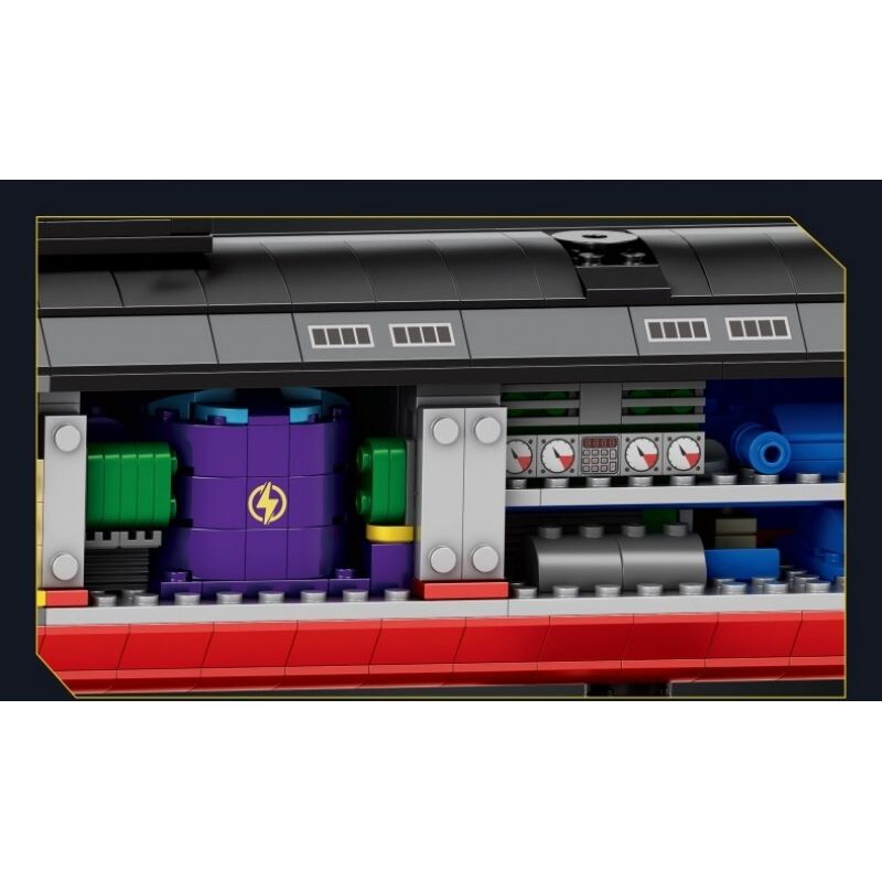 JMBRICKLAYER 61518 REOBRIX 33049 TÀU NGẦM TẤN CÔNG HẠT NHÂN LỚP LOS ANGELES tỷ lệ 1:125 bộ đồ chơi xếp lắp ráp ghép mô hình Military Army LOS ANGELES-CLASS SSN 1:125 Quân Sự Bộ Đội 2988 khối